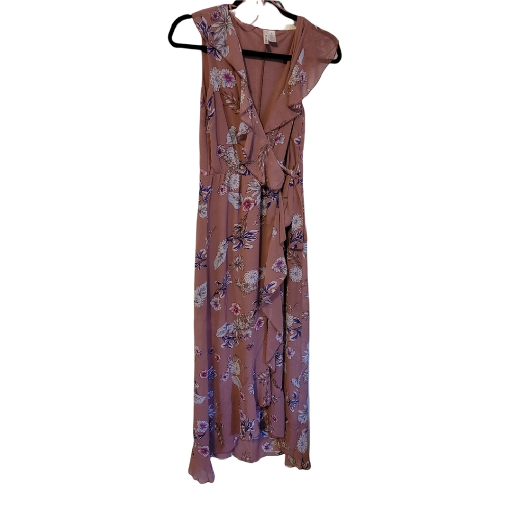 MARISOL Floral Maxi Dress Size Medium